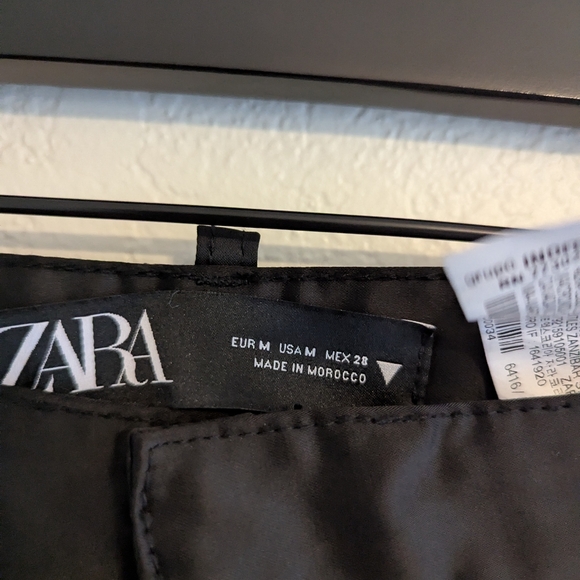 Zara Black Utility Trousers - Picture 4 of 5
